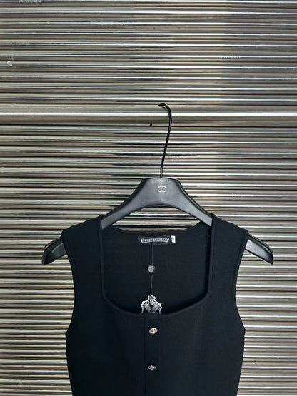 Trapeze neck vest