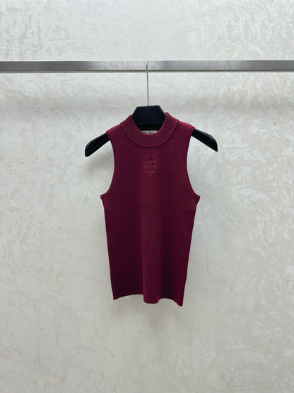 25 Early Spring Half Turtleneck Sleeveless Vest