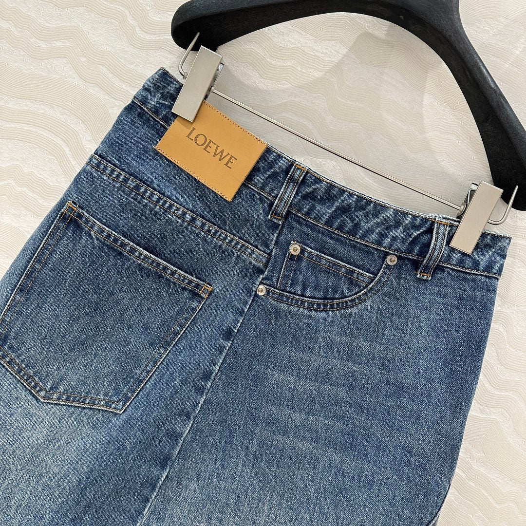 25 New Denim Skirts