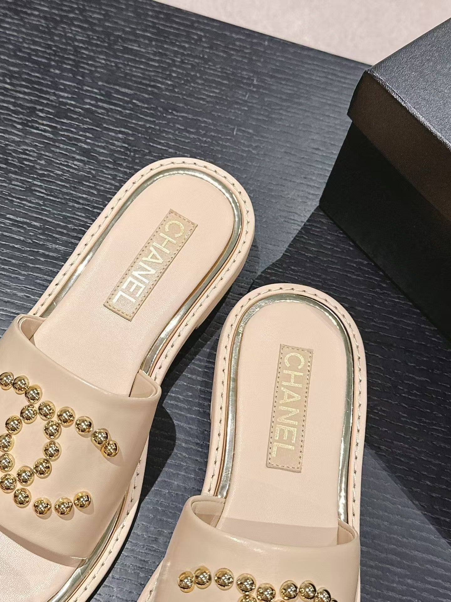 new pearl sandals