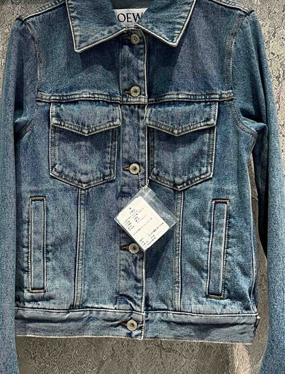 new exquisite logo denim jacket