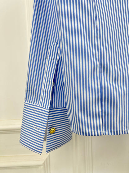 Blue Striped Shirt