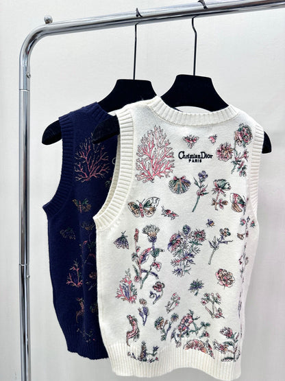 Floral vest