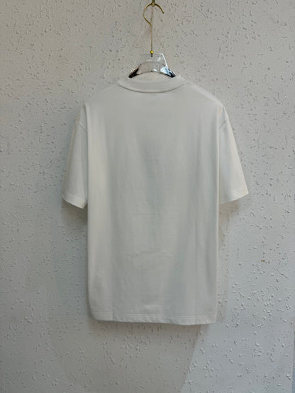 Round neck short sleeves