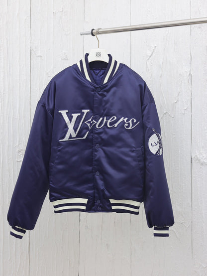 Colored diamond patch jacket