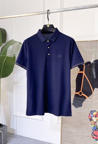 New spring and summer polo collar short sleeves