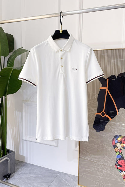 New spring and summer polo collar short sleeves