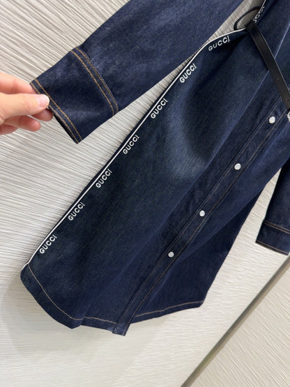 Super stylish new denim suit