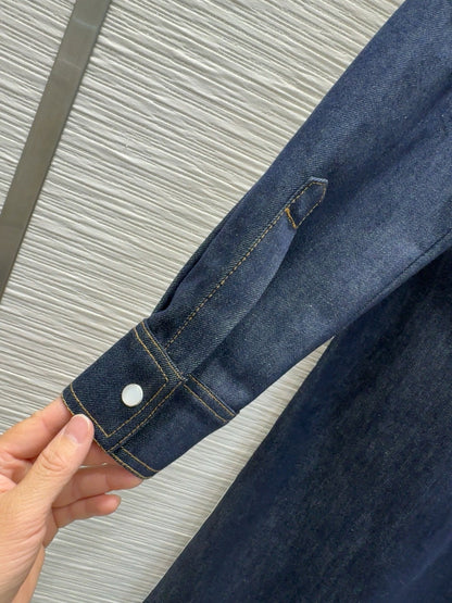 Super stylish new denim suit