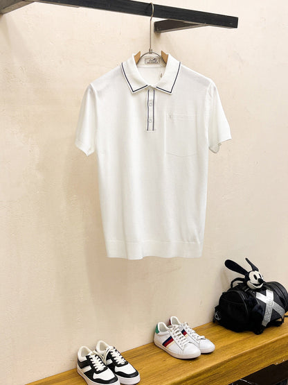 New short-sleeved polo