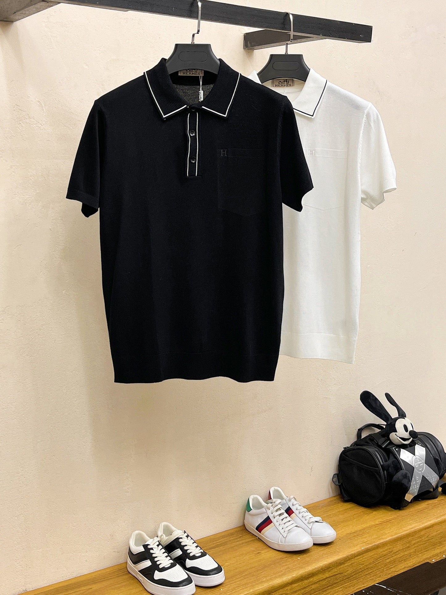 New short-sleeved polo