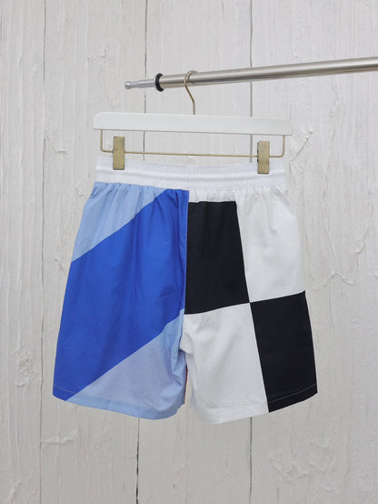 America's Cup print drawstring beach shorts