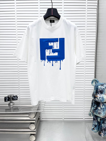 2025 new raised letter T-shirt