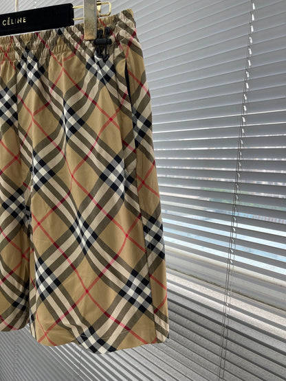 Vintage Check Shorts