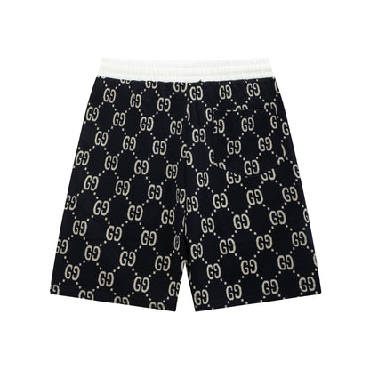 New knitted jacquard shorts