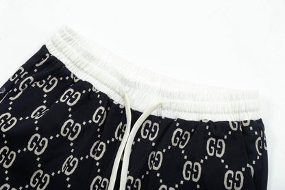 New knitted jacquard shorts