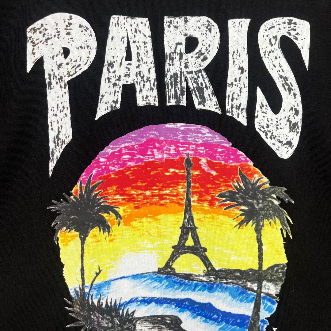 Eiffel Tower Sunset T-Shirt