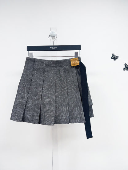 25 new style metal logo short skirt