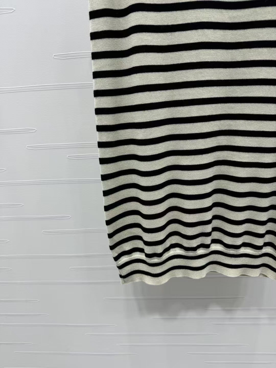 striped knitted sundress