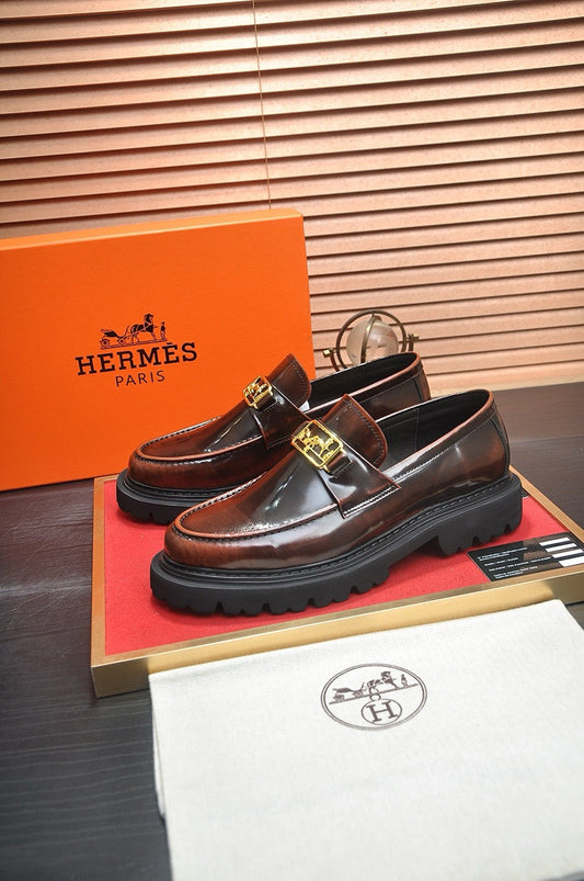 H Classic Casual Leather Shoes