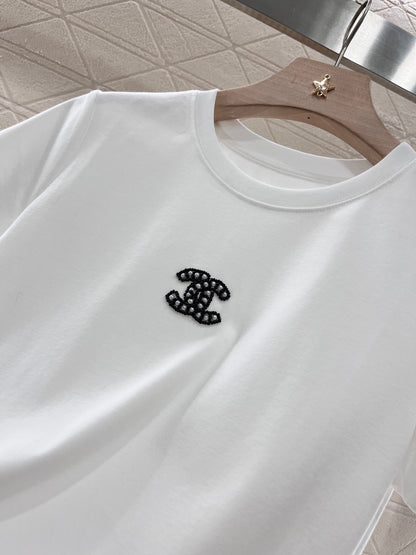 25 3D Beaded Logo Short Sleeve