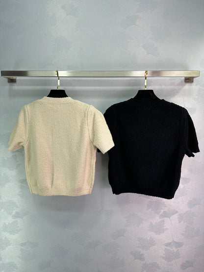 25 Early Spring New Sweater Short Sleeve