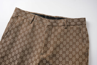 25g full jacquard trousers