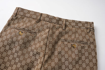 25g full jacquard trousers