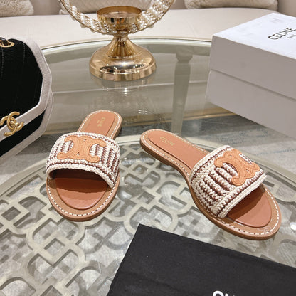 C 25 Arc de Triomphe logo sandals