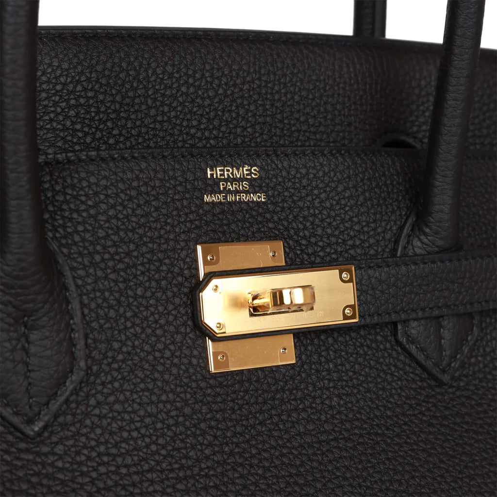 Birkin 40 Black Togo Gold Hardware