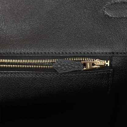 Birkin 40 Black Togo Gold Hardware