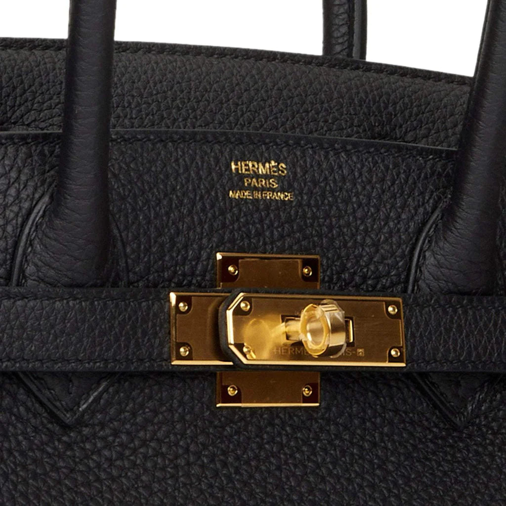 Birkin 30 Black Togo Gold Hardware