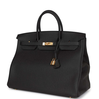 Birkin 40 Black Togo Gold Hardware