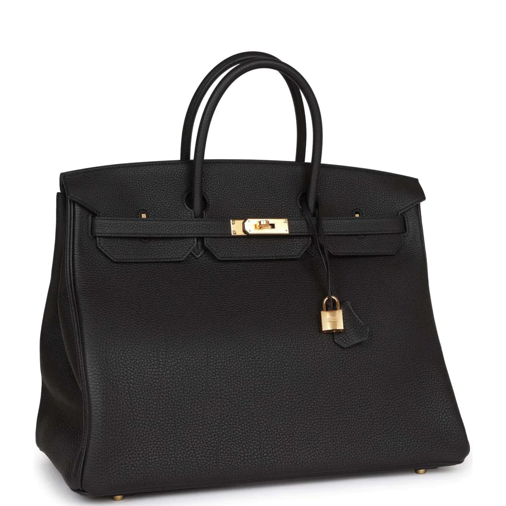 Birkin 40 Black Togo Gold Hardware