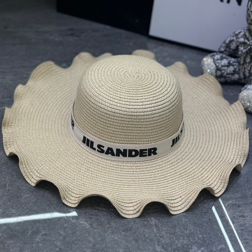 Ladies New Fashionable Wavy Edge Large Brim Sun Hat