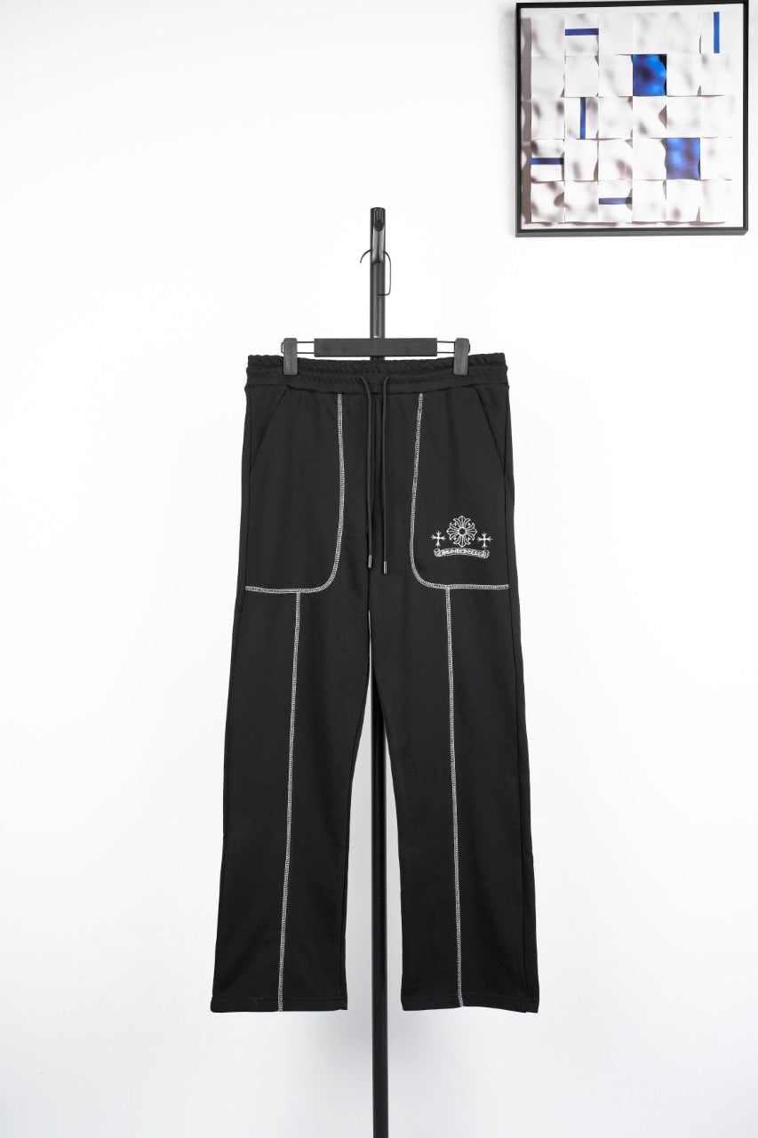 Chrome jacquard sweatpants