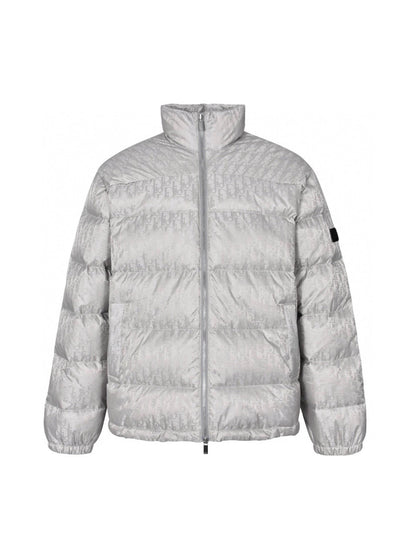 dark pattern down jacket