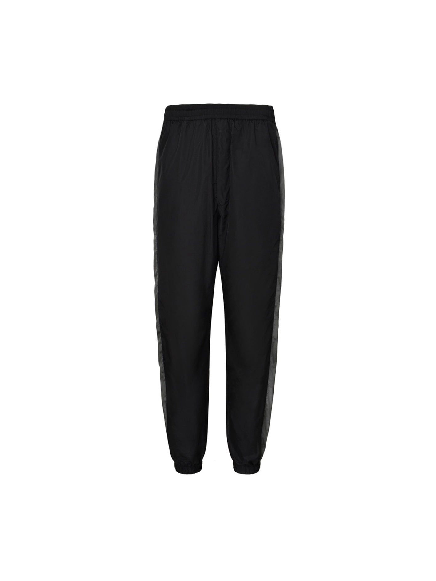 Colorblock nylon trousers