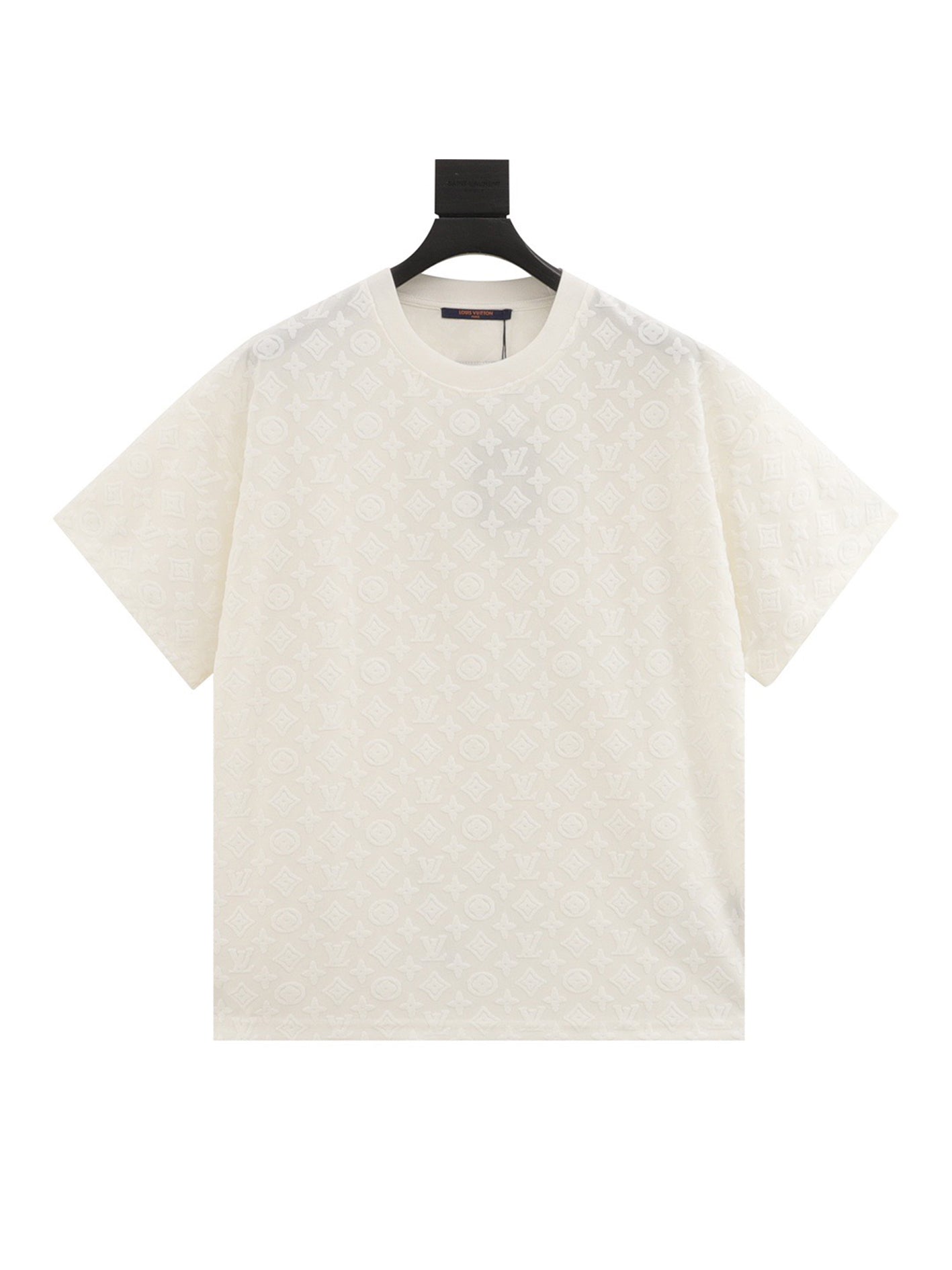 White graphic short-sleeved simple T-shirt