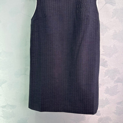 NEW  navy sleeveless dress