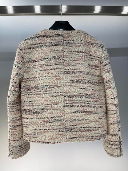 NEW  floral tweed jacket