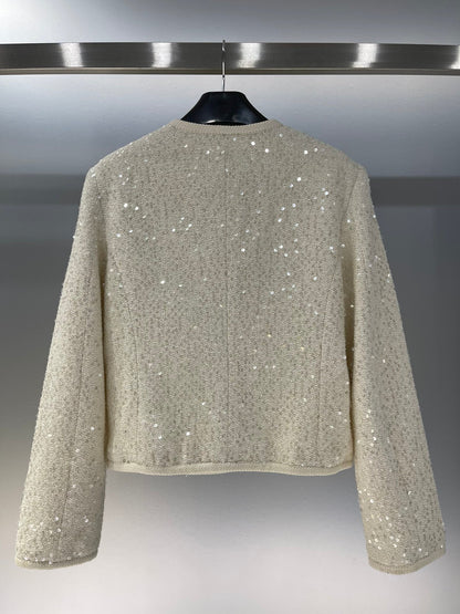 NEW  sequined mini jacket