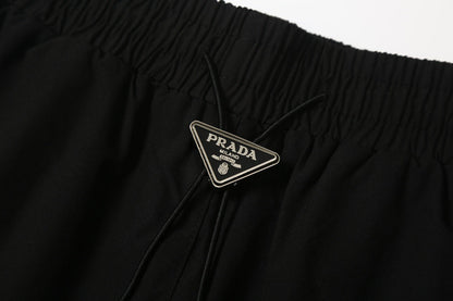 Side three-bar shorts