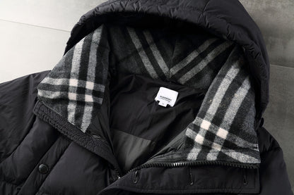 mid-length thickened down jacket