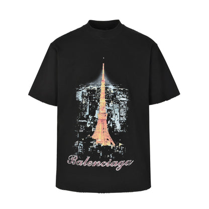 Night View Short Sleeve T-SHIRT