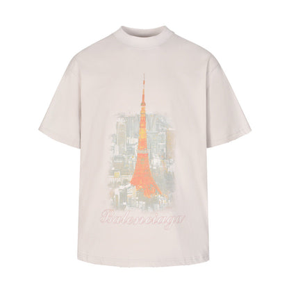 Night View Short Sleeve T-SHIRT