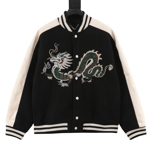 1V men women dragon jacket