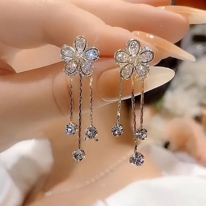 Ladies New Fashion Rhinestone Earrings