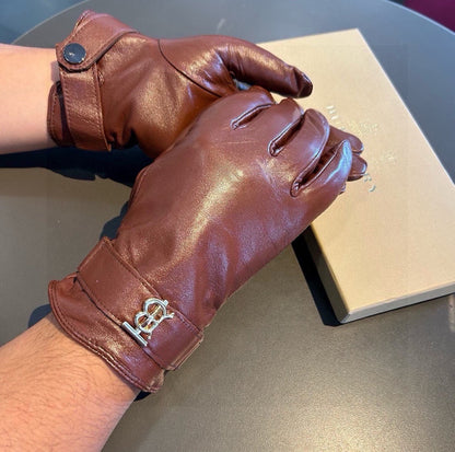 leather gloves