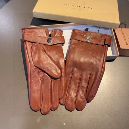 leather gloves